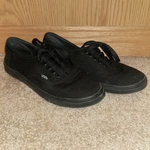 Black Vans Size 5 Women / 3.5 Men